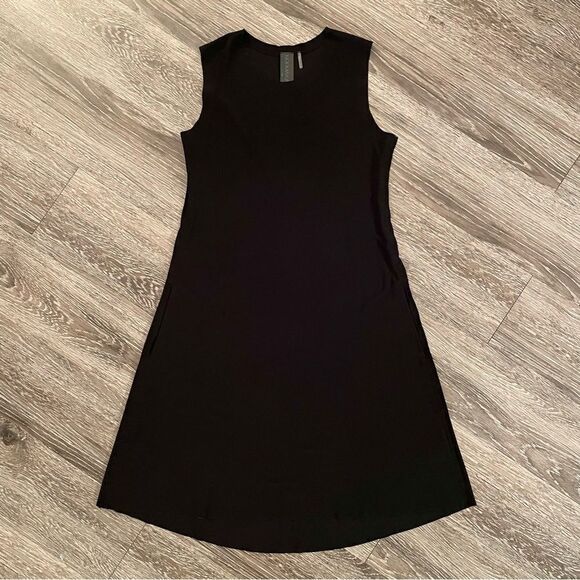 Norma Kamali Kulture Sleeveless Swing Dress - Picture 1 of 8